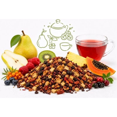 QuickTea Hruška & Malina ovocný čaj 50 g
