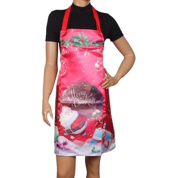 Коледна престилка, ръкавица и ръкохватка с апликации