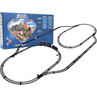 RKToys Vláček SilverWay s kouřem světly a zvuky