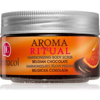 Dermacol Aroma Moment Belgian Chocolate пилинг за тяло 200 гр