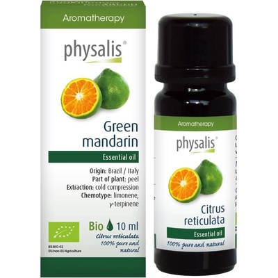 Physalis Етерично био масло, зелена мандарина, 10 ml, Physalis (90378)