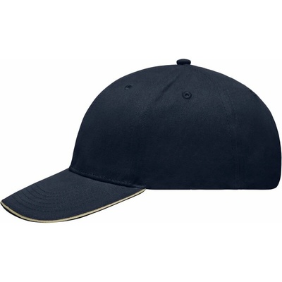 Myrtle Beach MB 6541 Ľahko brúsená 6 panelová sandwich 03.6541 Navy/Beige