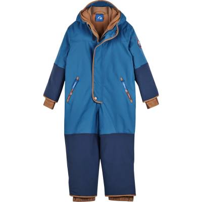 Finkid Детска грейка Finkid Kid's Husky Haalari Overall - Deep Water / Almond - размер 90/100 (702-1966-1311)