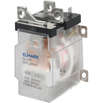 ELMARK СИЛОВО РЕЛЕ el-60f 1z 60a 24vdc (57124)