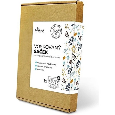 BEEPACK Voskovaný sáček Kvítka, XL – Zboží Mobilmania