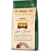 Fitmin Puppy Medium & Maxi Lamb & Beef 12 kg