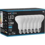 Mexen Nova 6x LED крушка E27, R80, 12W, Студена - 6500K, 1260 lm - L105-E27-1265-01x06 (L105-E27-1265-01x06)