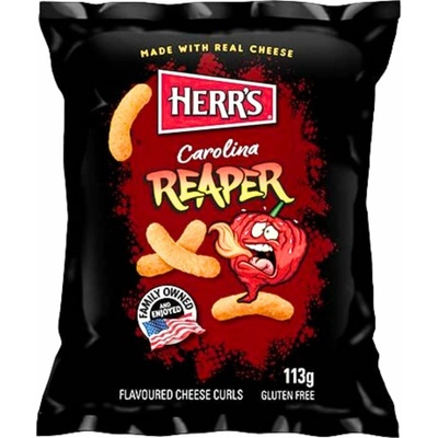 HERR'S Syrové kukuričné chrumky s príchuťou Carolina Reaper 113 g