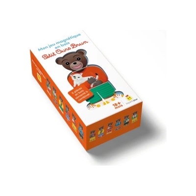 Mon jeu magnétique en bois Petit Ours Brun