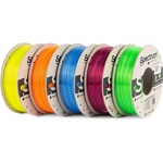 Spectrum 80889 3D нишка, 5Pack PLA Crystal, 1, 75mm, 5x250g, Многоцветен (Син, Жълт, Розов, Зелен, Оранжев) (80889)