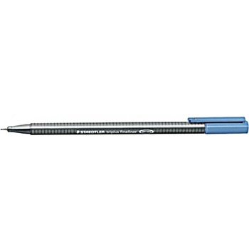 Image 1 of STAEDTLER Тънкописец Staedtler Triplus 334, сивосин 63 (21117-А-СИВОСИН)