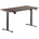 Antares Електрическо бюро Antares - Kento, 120 x 60, тъмен орех/черно (KENTO-BLACK/DARK WALNUT)
