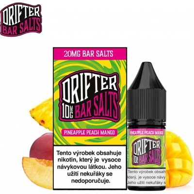 Drifter Bar Salts Pineapple Peach Mango 10 ml 20 mg