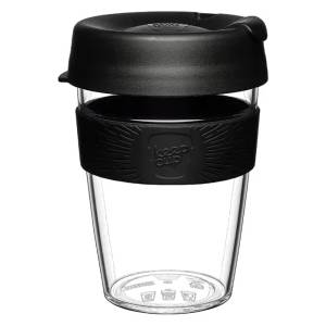KeepCup Clear - 340, Black (CCBLA12)