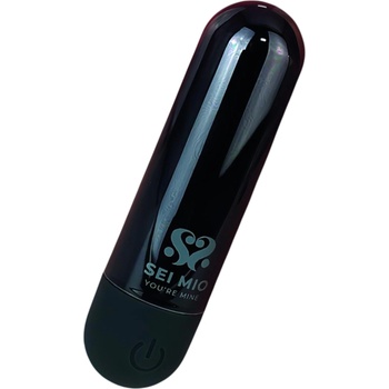 Sei Mio - мини вибратор (черен)