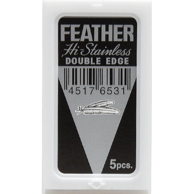 Feather Hi-Stainless Double Edge 5 ks – Zboží Dáma