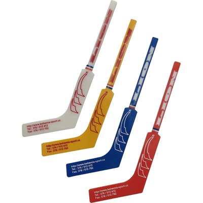 BOHEMIA SPORT brankářská hokejka LION mini 30 - bílá