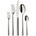 WMF Комплект прибори за хранене flame plus, 30 бр. , сребрист, неръждаема стомана, wmf (wm1261916340)