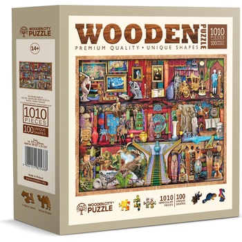 Wooden City - Puzzle Museum Shelf - 1 000 piese