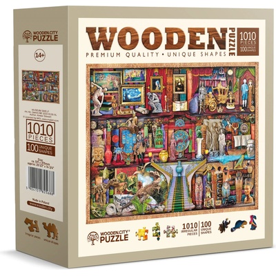 Wooden City - Puzzle Museum Shelf - 1 000 piese