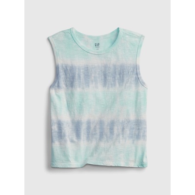 GAP dětské cropped tílko modrá – Zboží Dáma