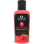 Luxuria voluptas edible stimulating gel warming effect - strawberry 100 ml