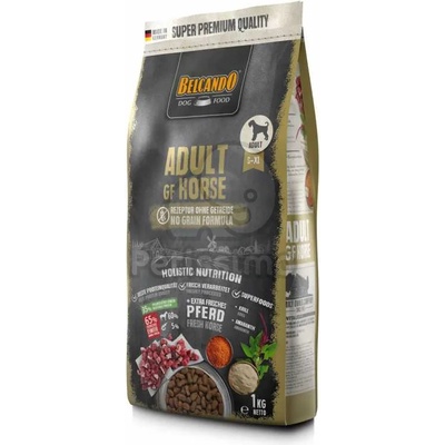BELCANDO Adult Grain-Free с конско месо 1 кг