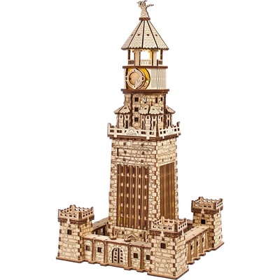 UGears Дървен 3D пъзел Ugears от 340 части - Фарът на Александрия (U-70254 )