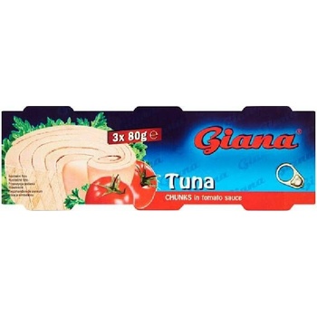 Giana Tuniak kúsky v paradajkovej omáčke 3 x 80 g