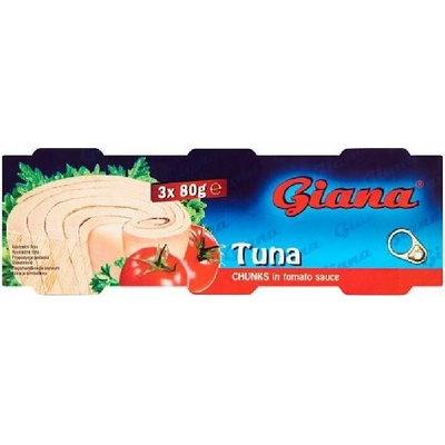 Giana Tuniak kúsky v paradajkovej omáčke 3 x 80 g