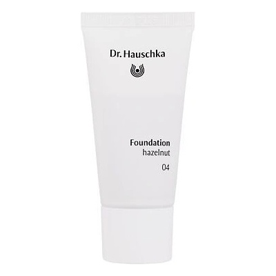 Dr. Hauschka Foundation make-up pro přirozený vzhled 04 Hazelnut 30 ml