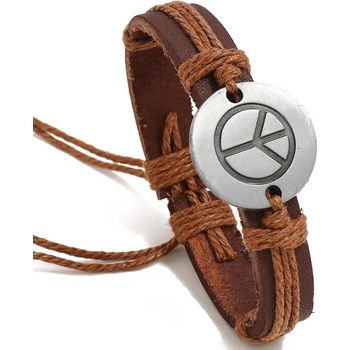 HARAHU Гривна Peace - Кафява KP33223 (33223)