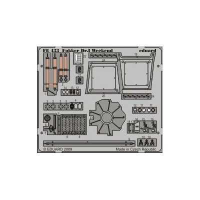 Eduard Ed FE433 LEPT Fokkker Dr.I weekend 1/48