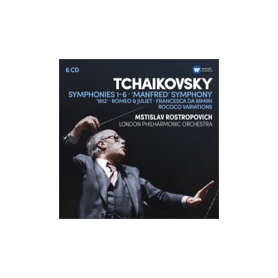 Tchaikovsky - Symphonies 1-6 Manfred Symphony Box CD