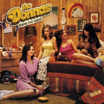 The Donnas - Spend The Night (Reissue) (Clear/Canary & Pink Splatter Coloured) (LP) (0848064020967)