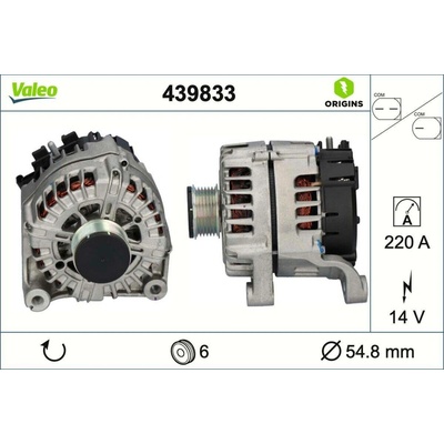 Generátor VALEO 439833