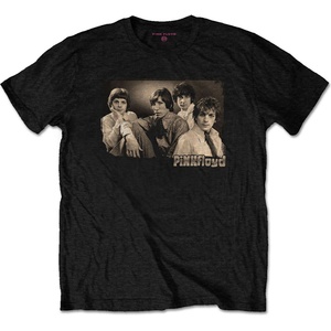 NNM мъжка тениска Pink Floyd - Sepia Cravats - Black - PFTEE137MB