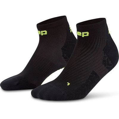 CEP Core Run Ultralight Socks 4.0 Low Cut Black