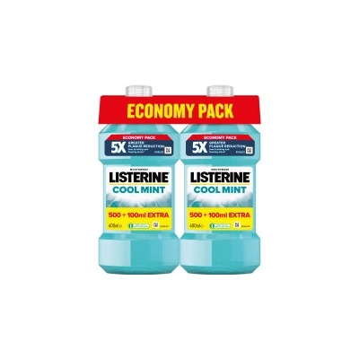 Listerine Cool Mint 2 x 600 ml