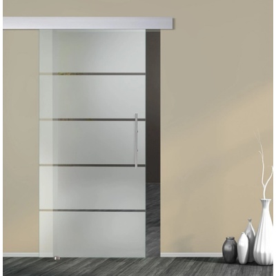 Amod Satira skleněné 77 x 205 cm s madlem