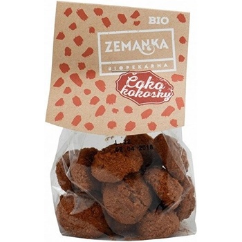 Biopekárna Zemanka BIO Čoko-kokosky s kakaom a FAIR TRADE čokoládou 100 g