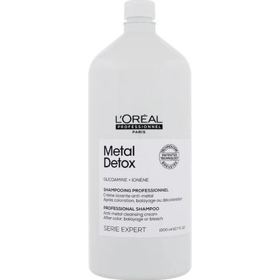 L´Oréal Professionnel Séria Expert Metal Detox Shampoo - Hĺbkovo čistiaci šampón pre farbené vlasy 500 ml