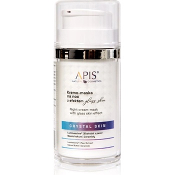 APIS NATURAL COSMETICS Crystal Skin нощен крем-маска за освежаване и хидратация 50ml