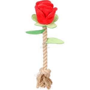 Flamingo Rozie плюшена роза с въже 1 бр