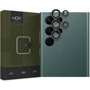 HOFI Протектор за Камерата на Samsung S24 Ultra, Hofi CamRing Glass, Черен (9319456608298)
