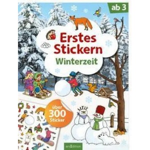 Erstes Stickern - Winterzeit | Sebastian Coenen (ISBN: 9783845844909)