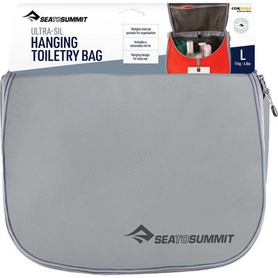 Sea to Summit Ultra-Sil Hanging Toiletry Bag Large Цвят: сив
