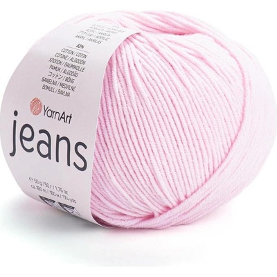 Yarn Art příze YarnArt Jeans 18 pudrově růžová