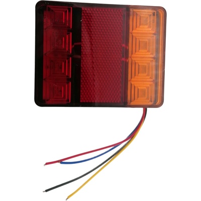 Svítilna zadní LED 12V 115x90x25mm - přívěsný vozík, přívěs – Hledejceny.cz