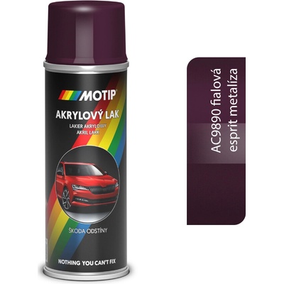 Škoda Autoemail AC9890 Fialová Esprit metalíza 9R9R 200ml